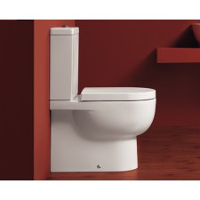 Design Keramik WC-Becken mit aufgesetztem Spülkasten Bari