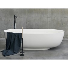 Freistehende Badewanne aus Clearstone Puro