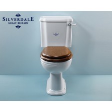 Nostalgie WC-Becken Victorian mit aufgesetztem Spülkasten
